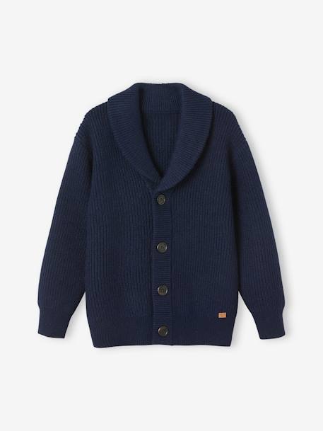 Garçon-Gilet garçon en maille perlée