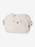 Trousse de toilette en sherpa Ourson PETIT NOMADE ivoire - vertbaudet enfant 