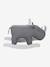 Rhinocéros à bascule FSC® GRIS CLAIR UNI AVEC DECOR - vertbaudet enfant 