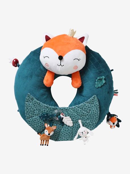 Ontdekkingskussen voor baby's beige+bruin+groen+ORANJE+wit - vertbaudet enfant 