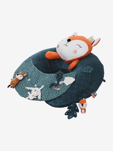 Ontdekkingskussen voor baby's beige+bruin+groen+ORANJE+wit - vertbaudet enfant 