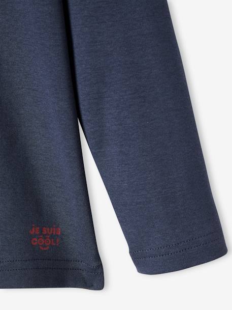 Lot de 3 sous-pulls garçon. kaki+LOT ARDOISE+LOT GRIS CLAIR CHINE - vertbaudet enfant 