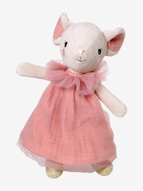 Poupée souris et son sac à dos pour dent de lait blanc - vertbaudet enfant 