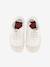 Tennis à lacets coton enfant blanc+kaki+marine - vertbaudet enfant 