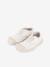 Tennis à lacets coton enfant blanc+kaki+marine - vertbaudet enfant 
