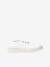 Tennis coton enfant Elly beige+blanc+kaki+marine - vertbaudet enfant 