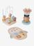 Coffret 3 jeux d'éveil Les amis de la forêt en bois FSC® beige - vertbaudet enfant 