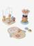 Coffret 3 jeux d'éveil Les amis de la forêt en bois FSC® beige - vertbaudet enfant 