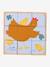 Puzzle cubes animaux en bois FSC® beige - vertbaudet enfant 