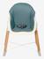 Hoge ontwikkelingsstoel 2 hoogtes vertbaudet High & Low blauw+Grijs/hout - vertbaudet enfant 