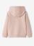 Sweat à capuche zippé sport Basics fille. bleu+rose - vertbaudet enfant 
