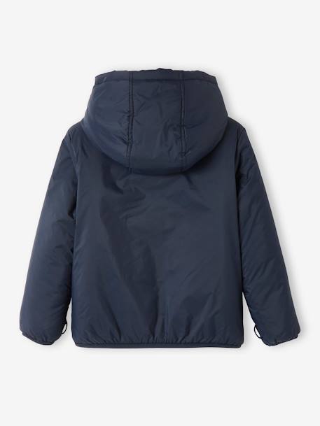 Parka garçon 3 en 1 blouson amovible bleu grisé+kaki+lichen+Marine grisé+noix de pécan - vertbaudet enfant 