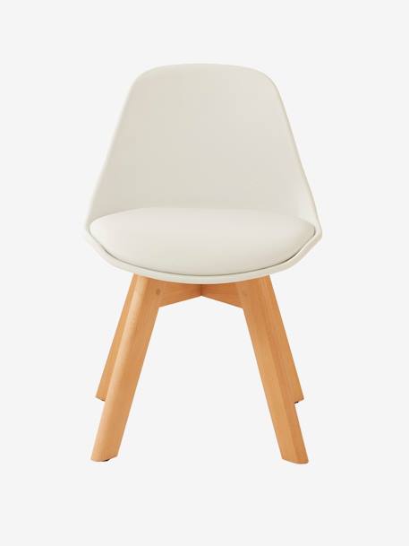Chaise maternelle Scandinave, assise H 34,5 cm BLANC - vertbaudet enfant 