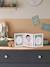Cadre empreintes triptyque BLANC - vertbaudet enfant 