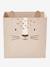 Corbeille en carton pliable Tigre beige - vertbaudet enfant 