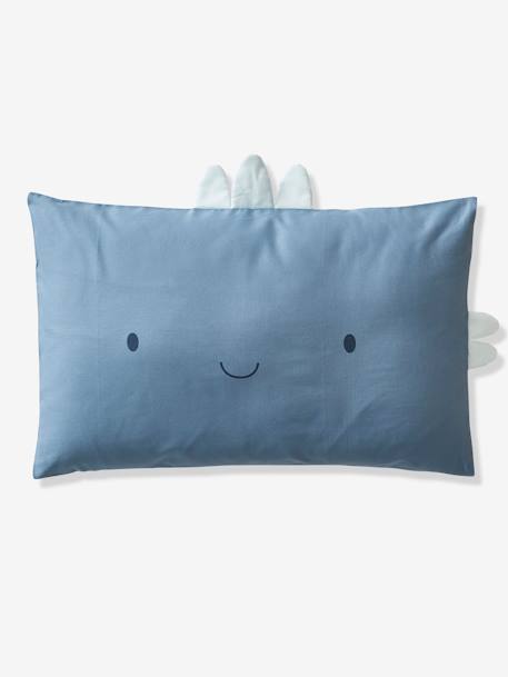 Kussensloop baby KLEINE DINO Oeko-Tex¨ blauw - vertbaudet enfant 
