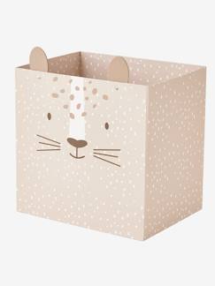 -Corbeille en carton pliable Tigre