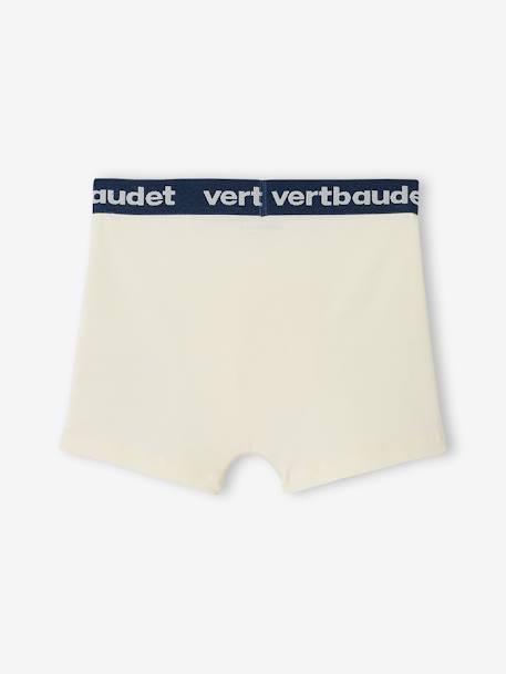 Lot de 5 boxers stretch 'requins' garçon Lot bleu - vertbaudet enfant 