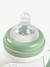 Biberon d'apprentissage 2 en 1 (210 ml) beige+ROSE+vert sauge - vertbaudet enfant 