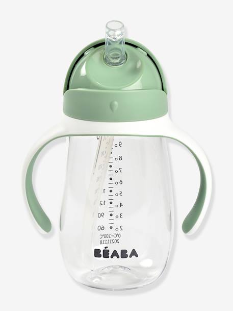 Tasse paille (300 ml) beige+BLEU+ROSE+vert sauge - vertbaudet enfant 