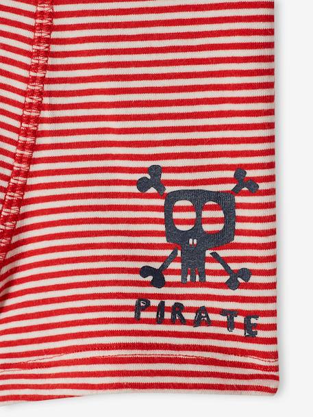 Lot de 5 boxers stretch 'pirates' garçon Lot marine et rouge - vertbaudet enfant 