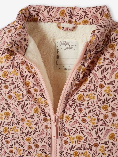 Parka fille 3 en 1 hiver à capuche DARK GREEN+kaki+PURPLE DARK+vert de gris - vertbaudet enfant 