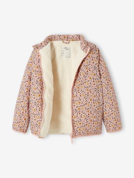 Parka fille 3 en 1 hiver à capuche DARK GREEN+kaki+PURPLE DARK+vert de gris - vertbaudet enfant 