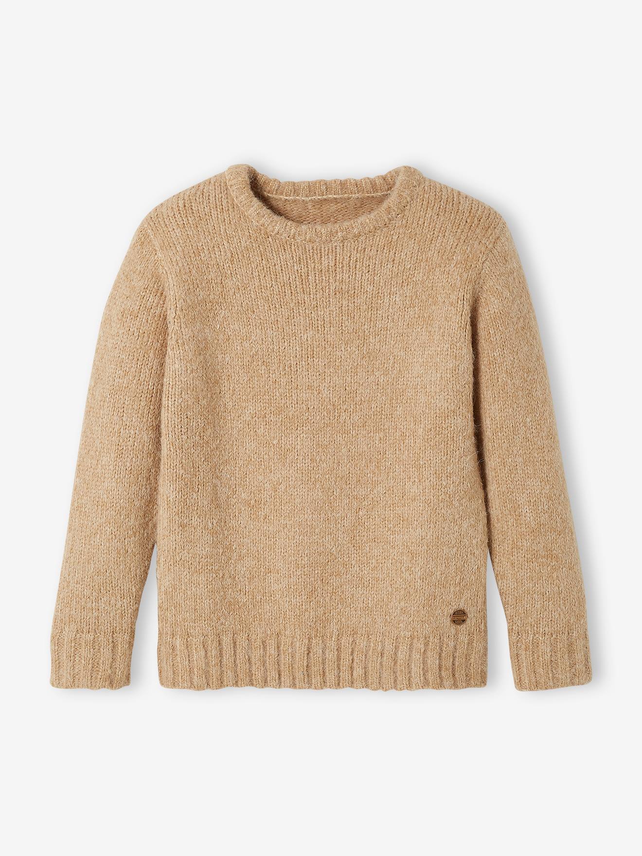 Amazon Jongens Kleding Truien & Vesten Truien Sweaters Violet Standaard Lace Cashmere Wool Sweater 