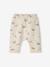 Pantalon naissance molleton imprimé Beige chiné AOP baleine+BEIGE FONCE IMPRIME+camel+rose - vertbaudet enfant 