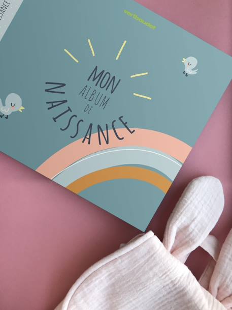 Mon livre de naissance + toise vert - vertbaudet enfant 