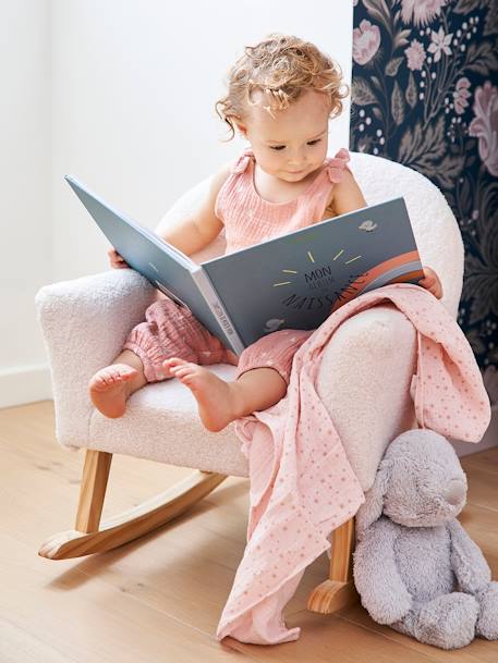 Mon livre de naissance + toise vert - vertbaudet enfant 