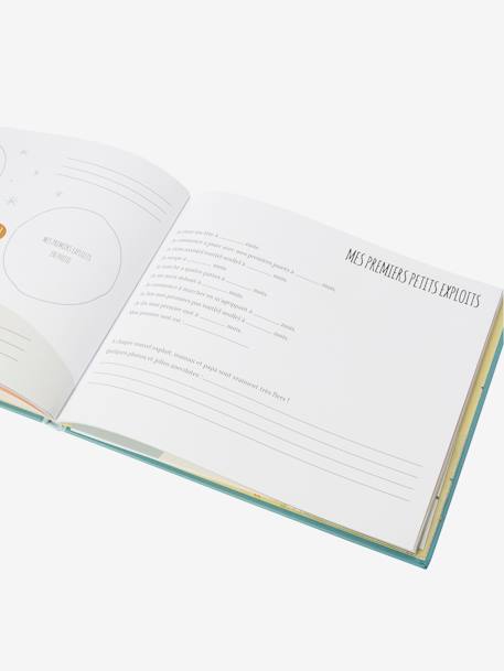 Mon livre de naissance + toise vert - vertbaudet enfant 