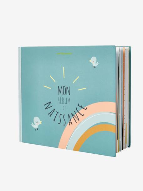 Mon livre de naissance + toise vert - vertbaudet enfant 