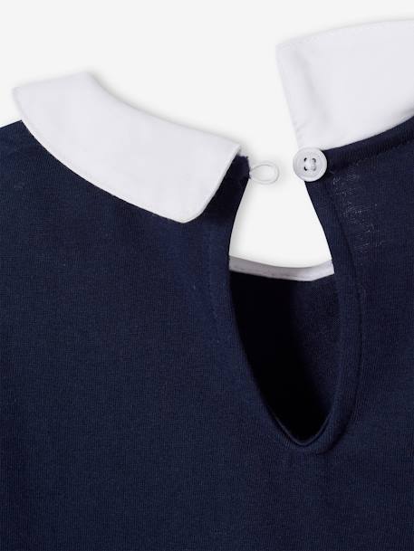 T-shirt manches longues Disney Marie les Aristochats fille Bleu marine - vertbaudet enfant 