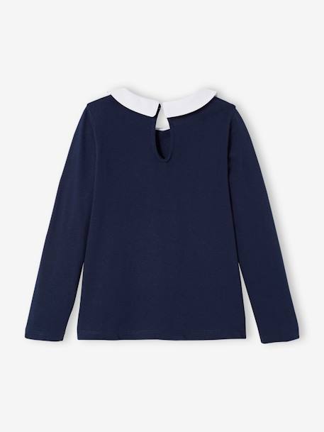 T-shirt manches longues Disney Marie les Aristochats fille Bleu marine - vertbaudet enfant 
