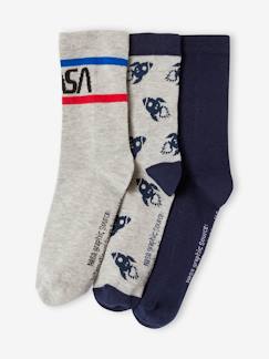 Jongens-Ondergoed-Sokken-Set van 3 paar sokken NASA®