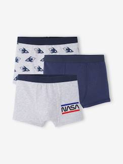 Jongens-Ondergoed-Slipje, boxershort-Set van 3 NASA® boxers
