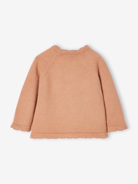 Pull brassière bébé naissance noisette - vertbaudet enfant 