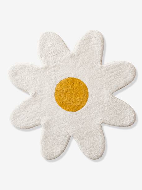 Tapis Fleur blanc - vertbaudet enfant 