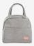 Isotherm lunchtas BEABA beige, bedrukt+gemêleerd grijs - vertbaudet enfant 