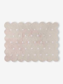 -Wasbaar katoenen tapijt Koekje met stippen LORENA CANALS