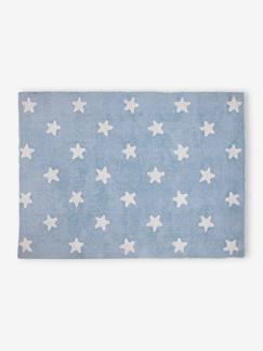 Linge de maison et décoration-Décoration-Tapis-Tapis coton lavable rectangulaire avec étoiles LORENA CANALS