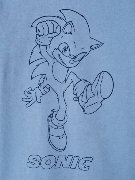T-shirt manches longues garçon Sonic® Bleu - vertbaudet enfant 