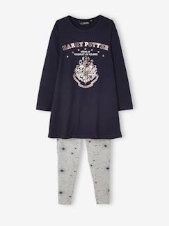 Meisje-Pyjama, pyjamapakje-Meisjesset nachthemd + legging Harry Potter