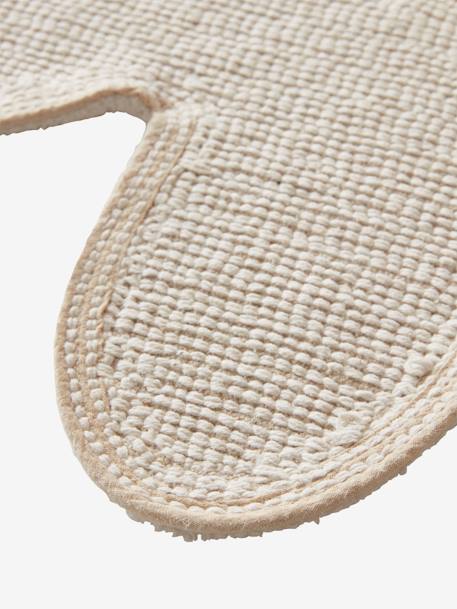 Tapis Fleur blanc - vertbaudet enfant 