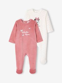 Baby-Pyjama,  overpyjama-Set van 2 Disney® Minnie® slaappakjes voor meisjes