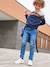 Slim fit jongensjeans Morphologik 'waterless' heupomtrek MEDIUM DENIM DONKERGRIJS+denimgrijs+double stone+RUW DENIM+STONE+zwart denim - vertbaudet enfant 