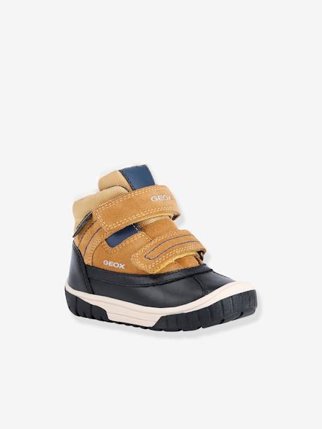 Halfhoge sneakers jongensbaby Omar Boy WPF GEOX® geel+marine - vertbaudet enfant 