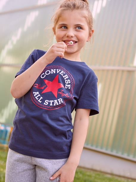 Tee-shirt enfant Core Chuck Patch marine - vertbaudet enfant 