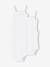 Set met 5 rompers met fijne bretels in interlock set wit - vertbaudet enfant 